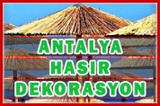 Antalya Hasır Dekorasyon – Plaj Şemsiyesi İmalat