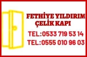 Fethiye Yıldırım Çelik Kapı – Satış Montaj