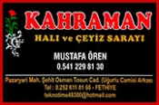 Kahraman Halı – Mustafa ÖREN 0541 229 81 30