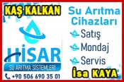 Kaş Kalkan Su Arıtma – Hisar Su Arıtma