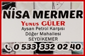 Nisa Mermer Seydikemer – Yunus GÜLER