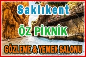 Öz Piknik Saklıkent – Gözleme ve Yeme İçme Yeri